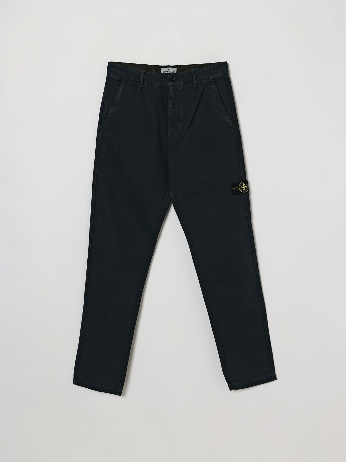 STONE ISLAND JUNIOR Pantaloni Bambino colore Blue Navy