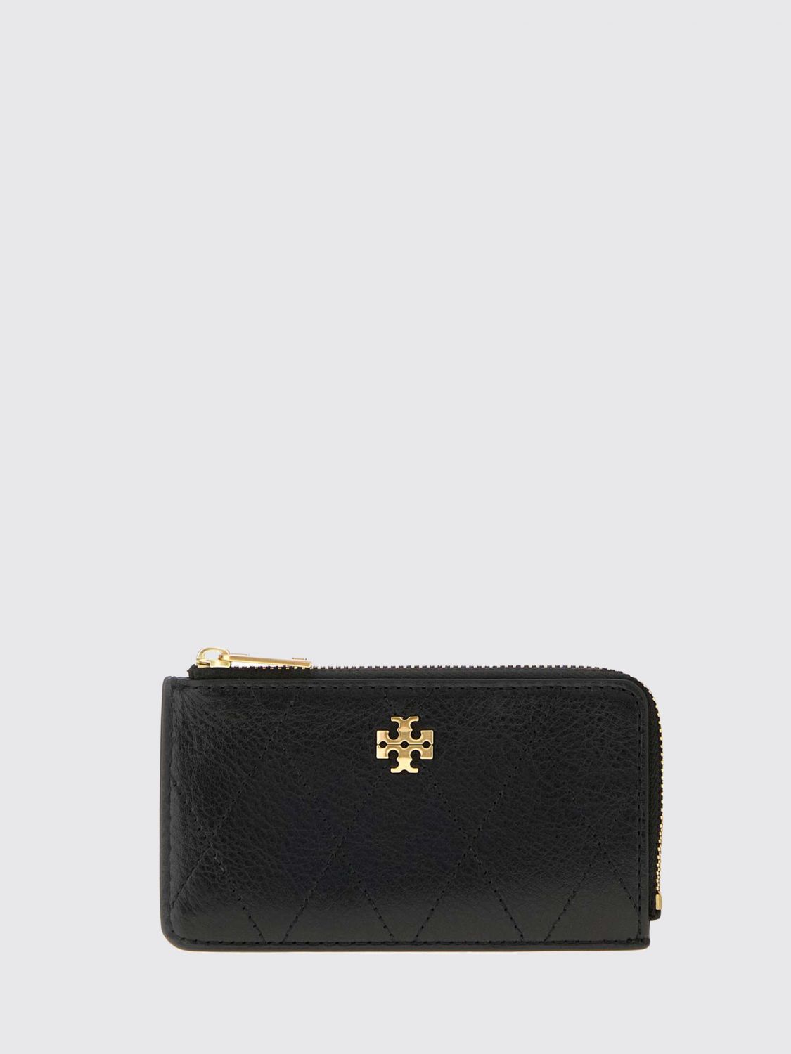 TORY BURCH Portacarte Charlie in pelle matelasse