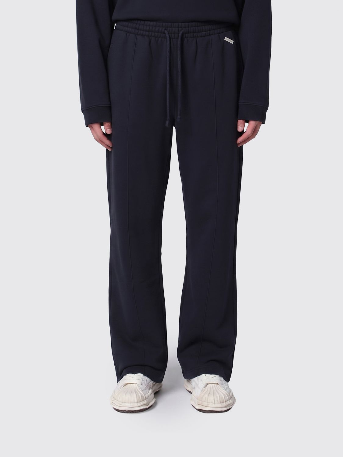 Represent Wide-Leg Jersey Jogging Trousers with Elasticated Waist