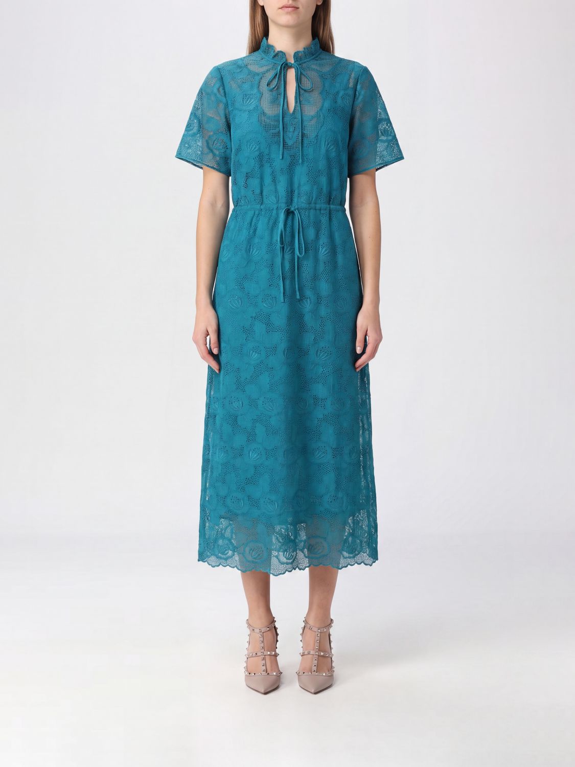 VALENTINO GARAVANI Dress Woman color Blue