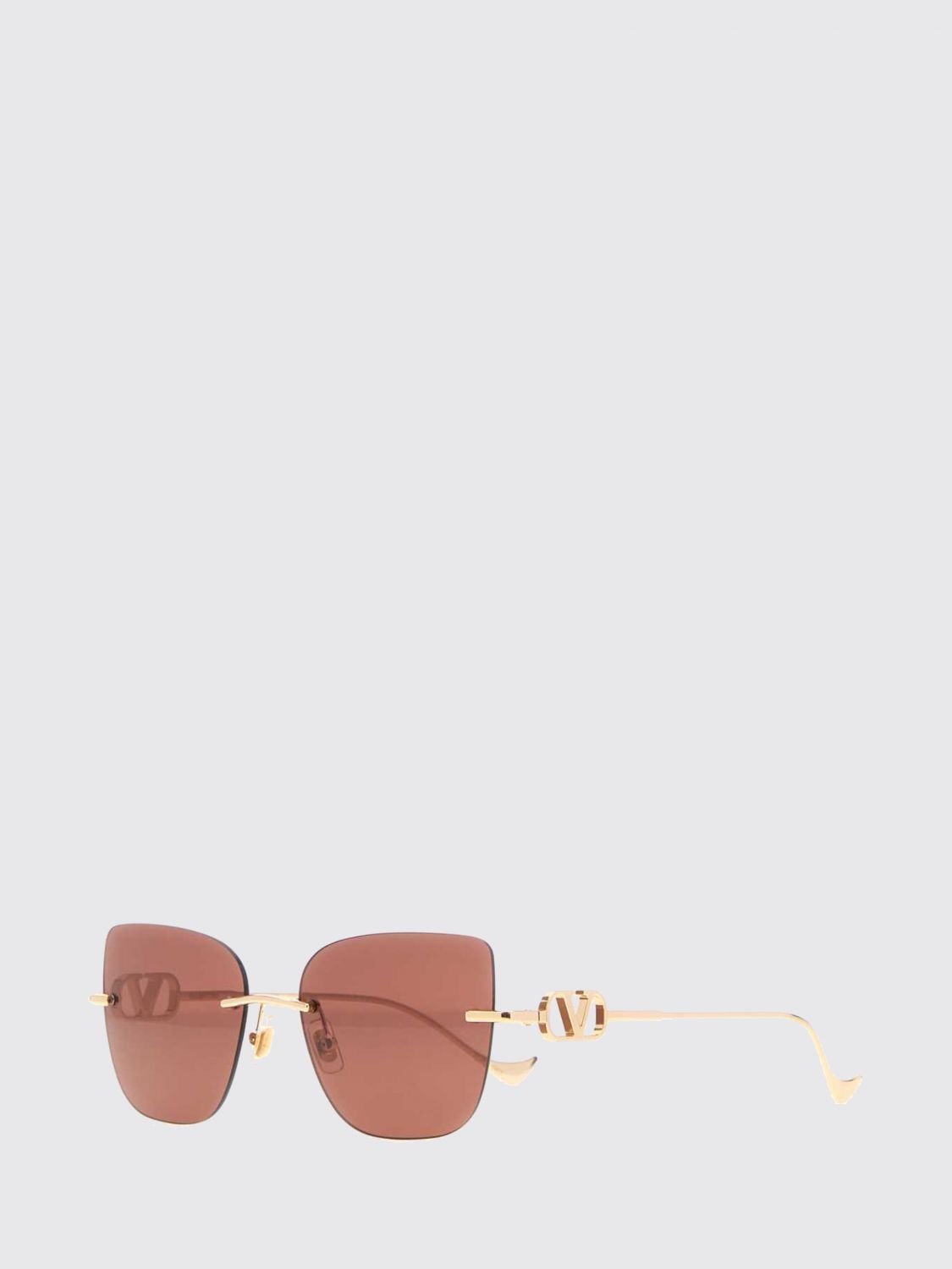 VALENTINO GARAVANI Sunglasses Woman color Gold