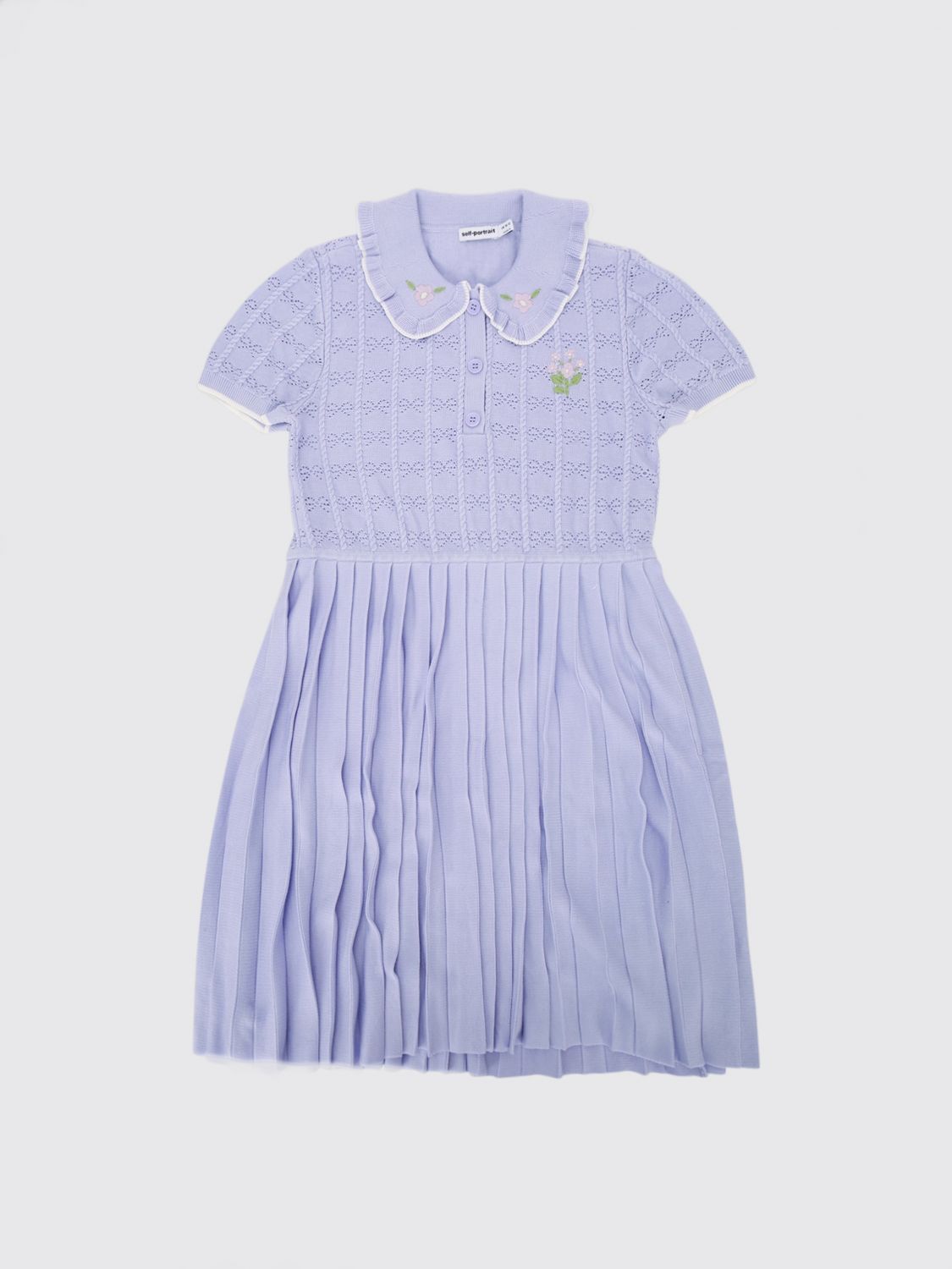 SELF-PORTRAIT Dress Kids color Lilac