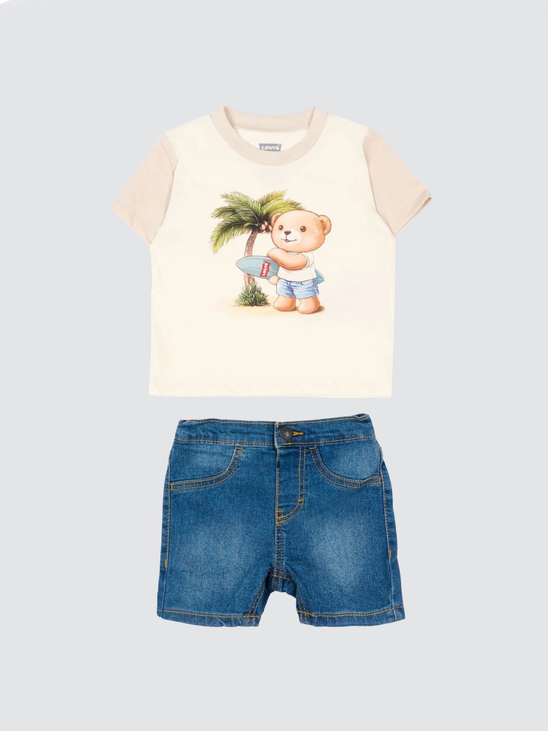LEVI'S Tuta Bambino colore Bianco