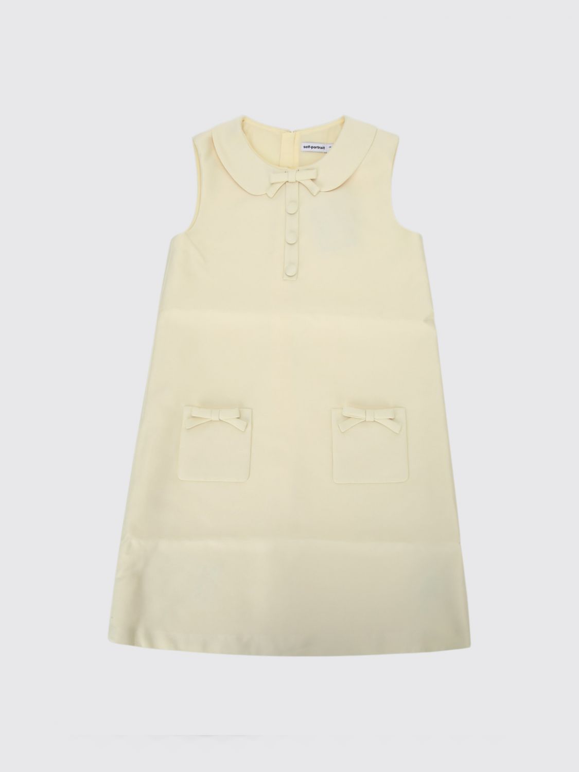 SELF-PORTRAIT Dress Kids color Yellow