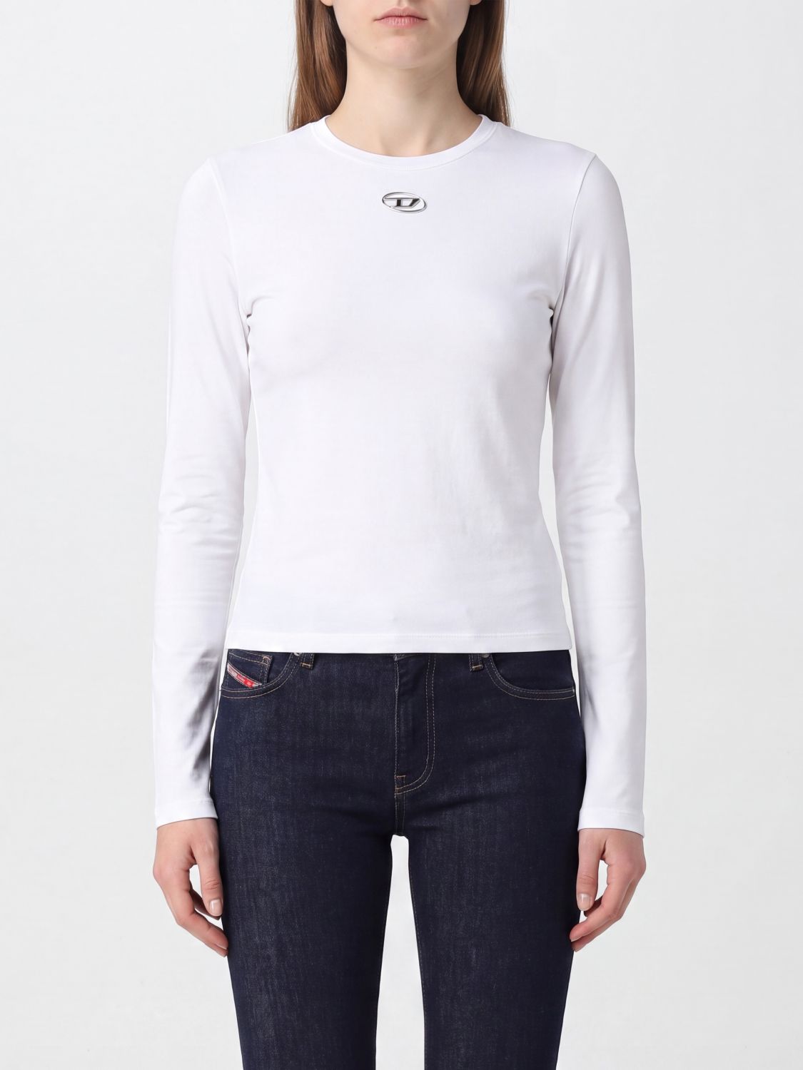 DIESEL T-Uncutieslong-Od Long-Sleeved T-shirt