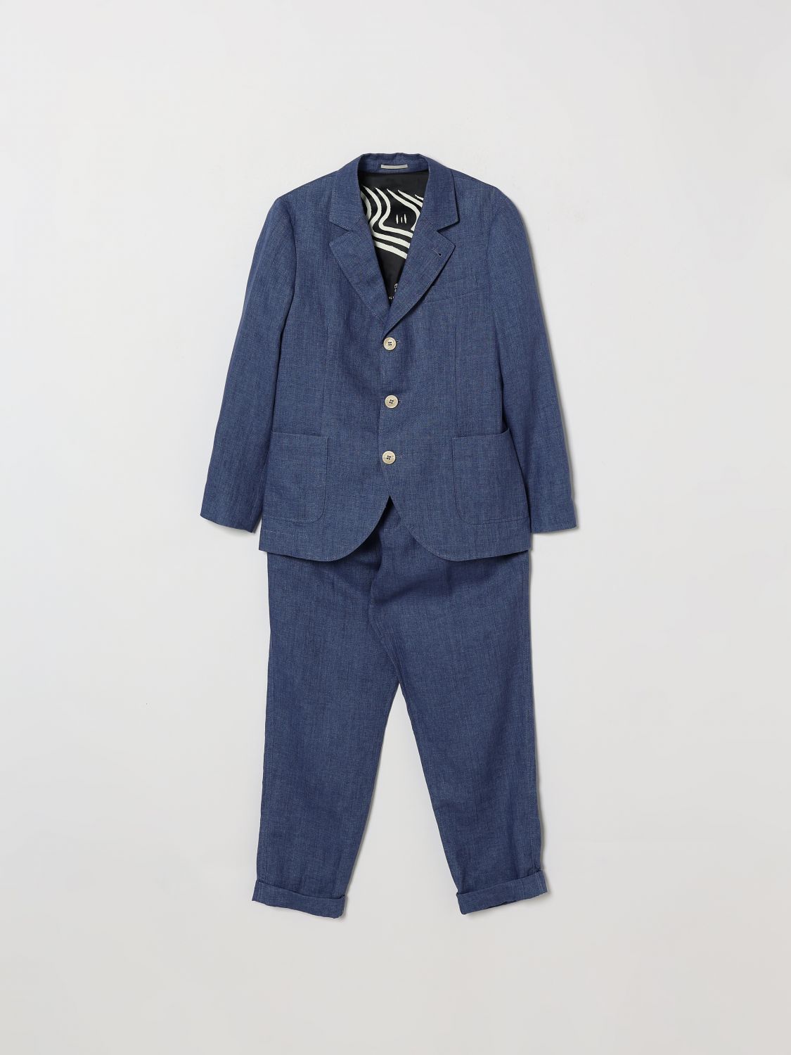 BRUNELLO CUCINELLI Tracksuit Kids color Blue