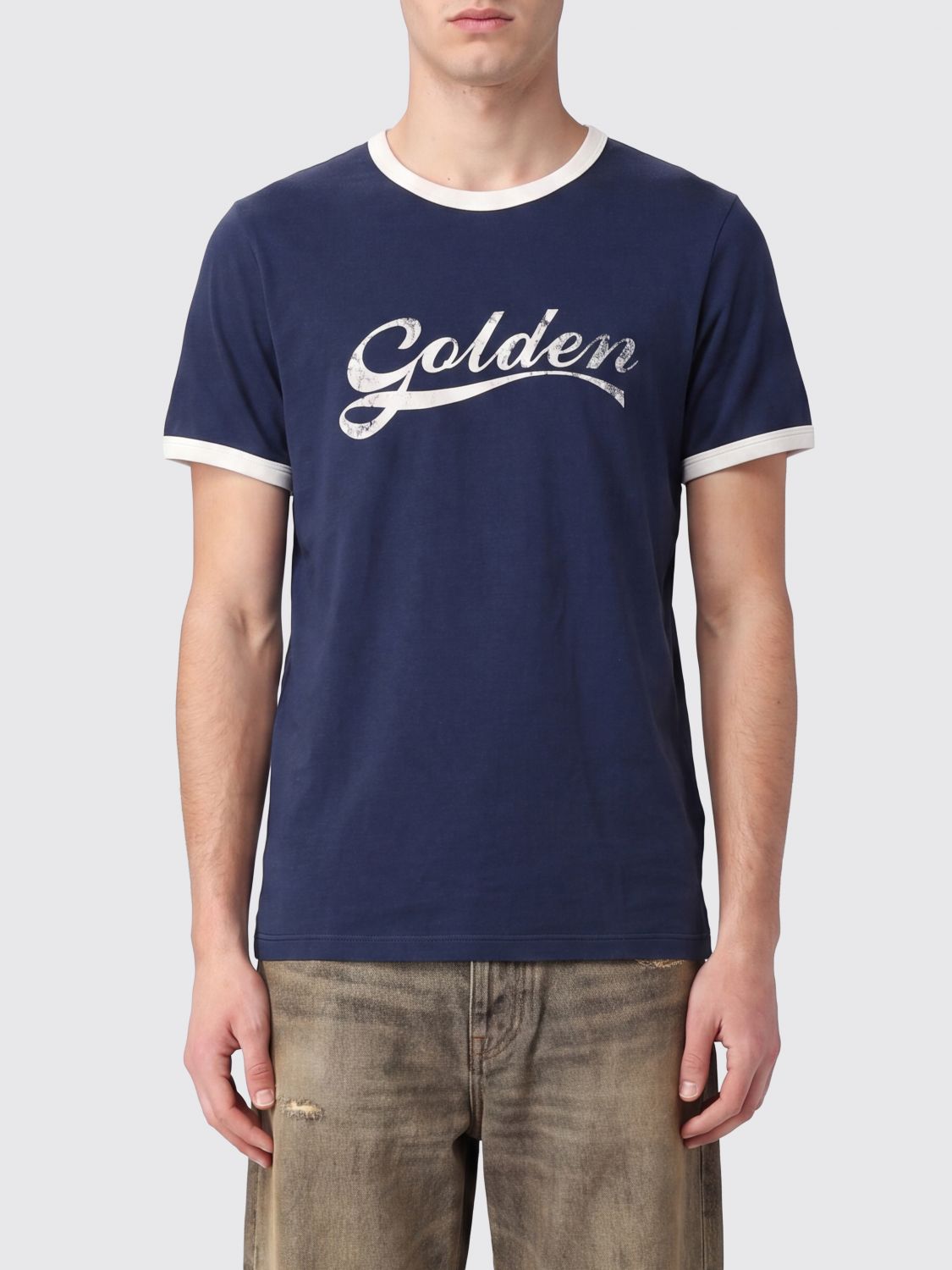 GOLDEN GOOSE T-Shirt Uomo colore Blue