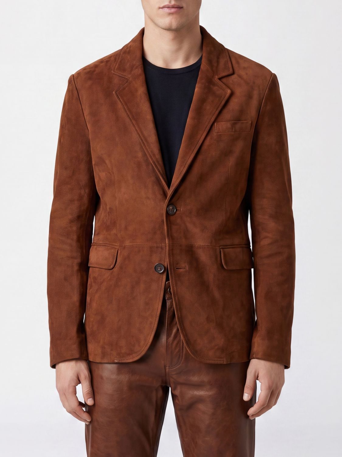 GOLDEN GOOSE Jacket Men color Brown