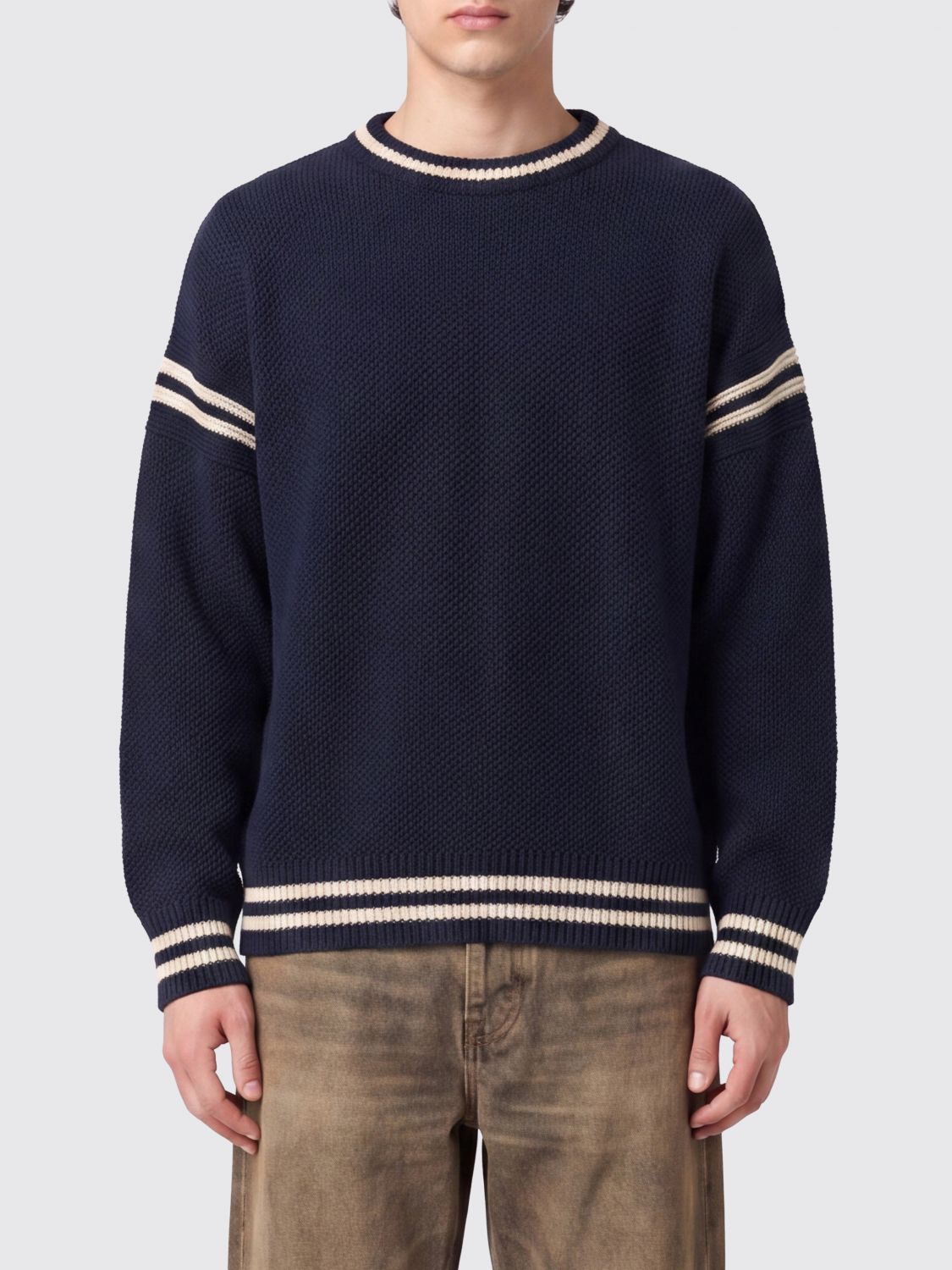 GOLDEN GOOSE Sweatshirt Men color Blue