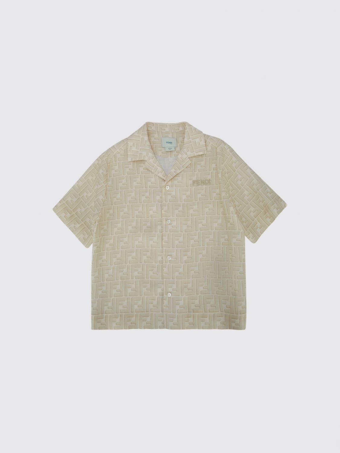 FENDI Camicia Bambino colore Crema