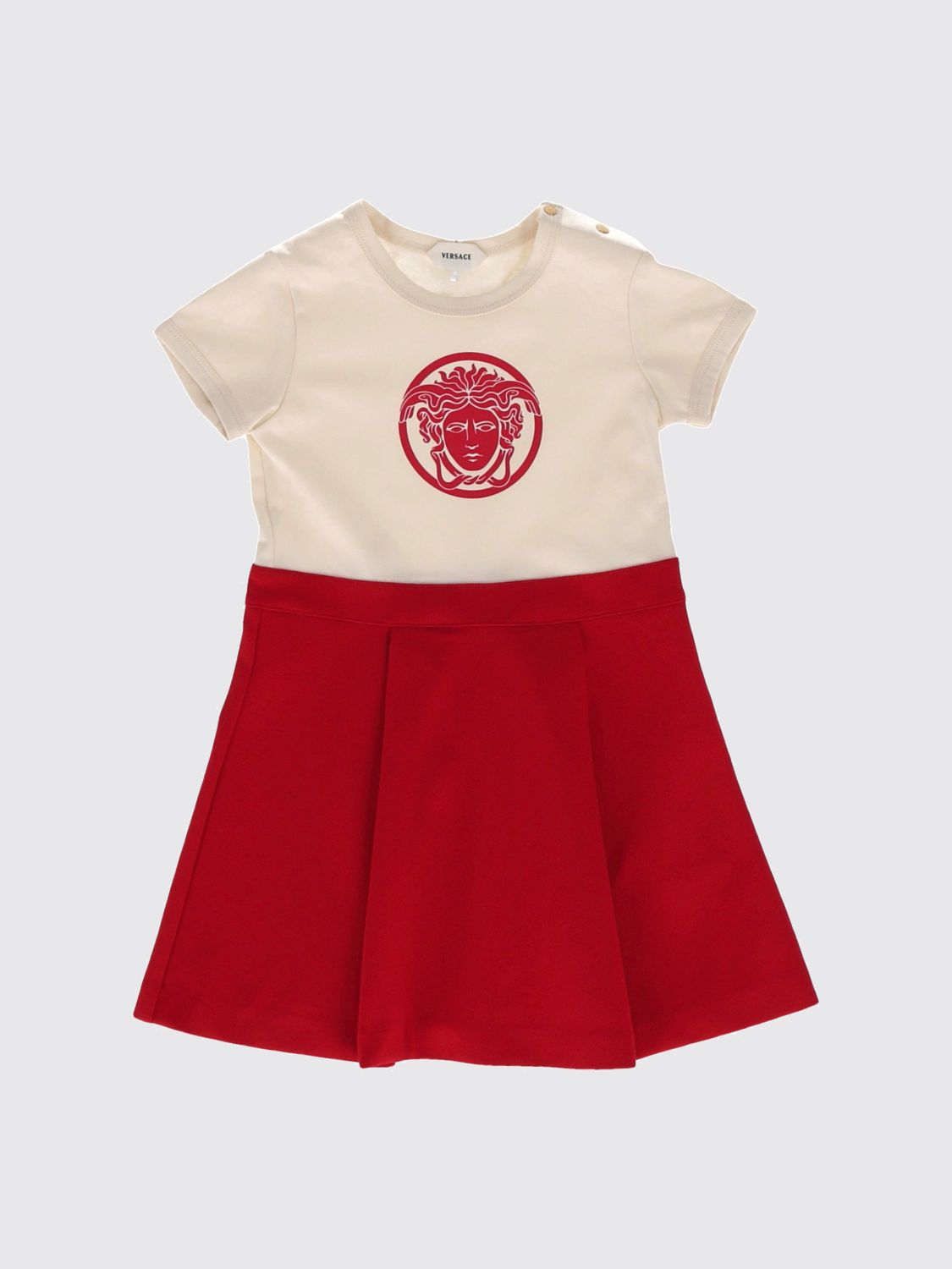 VERSACE Abito Bambino colore Crema