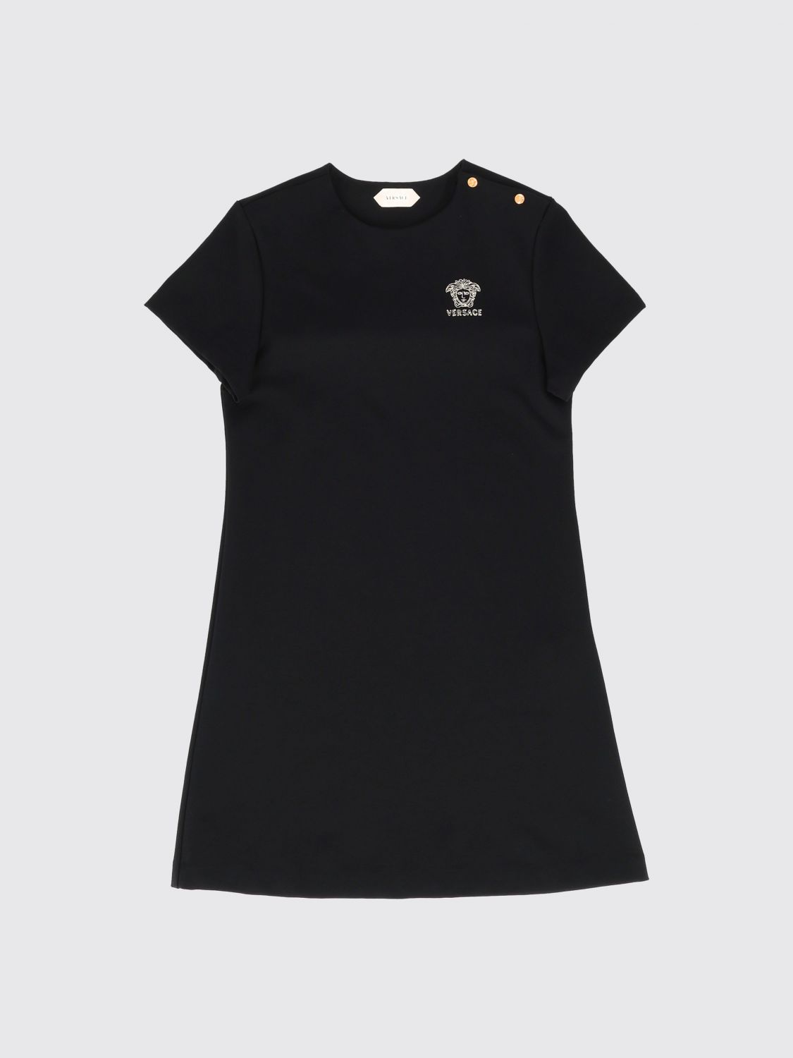 VERSACE Dress Kids color Black