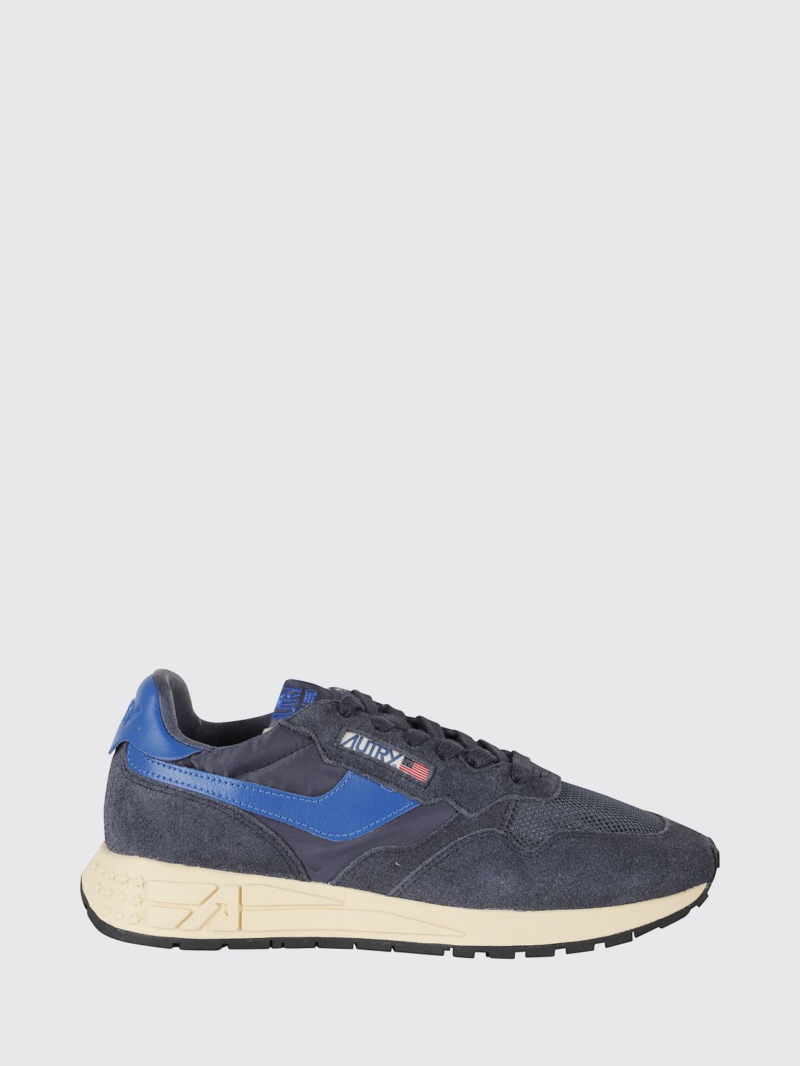 AUTRY Reelwind Sneakers aus Nylon und Rindsveloursleder mit gezackter Sohle