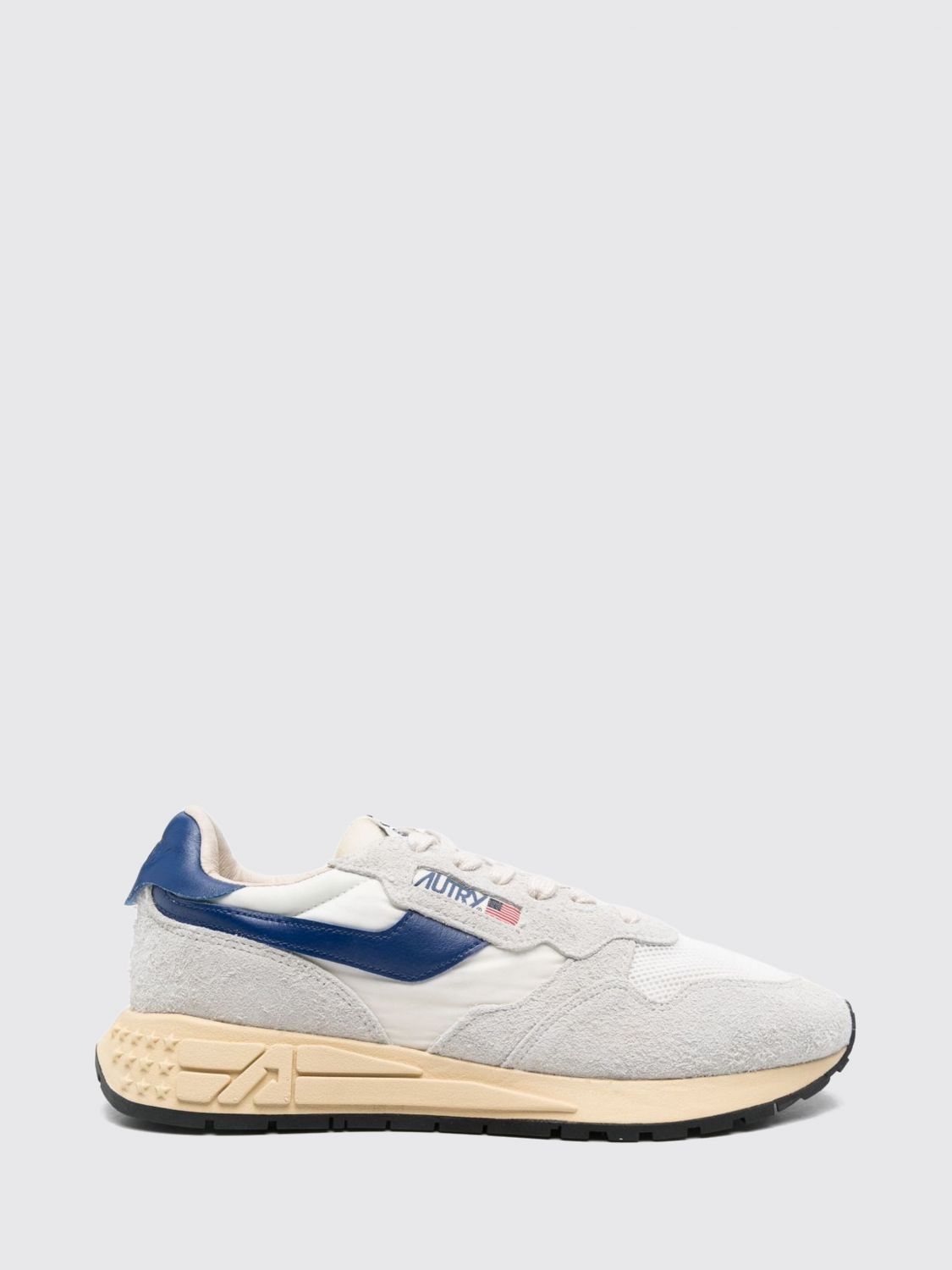 AUTRY Reelwind Sneakers aus Nylon und Rindsveloursleder mit gezackter Sohle