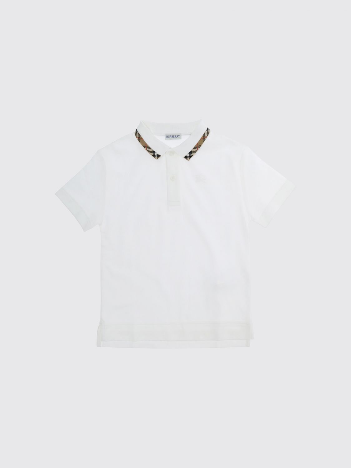 BURBERRY Polo Shirt Kids color Beige