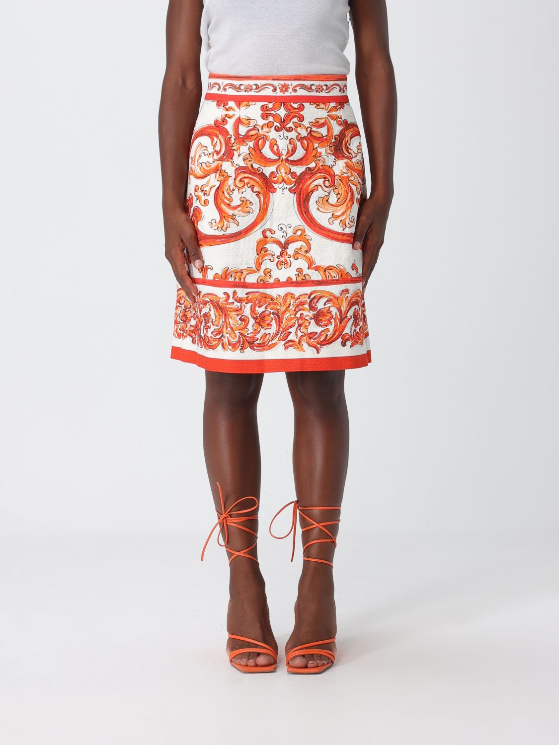 DOLCE & GABBANA Skirt Woman color Multicolor