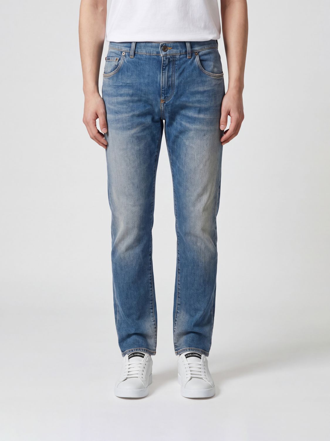 DOLCE & GABBANA Pants Men color Multicolor