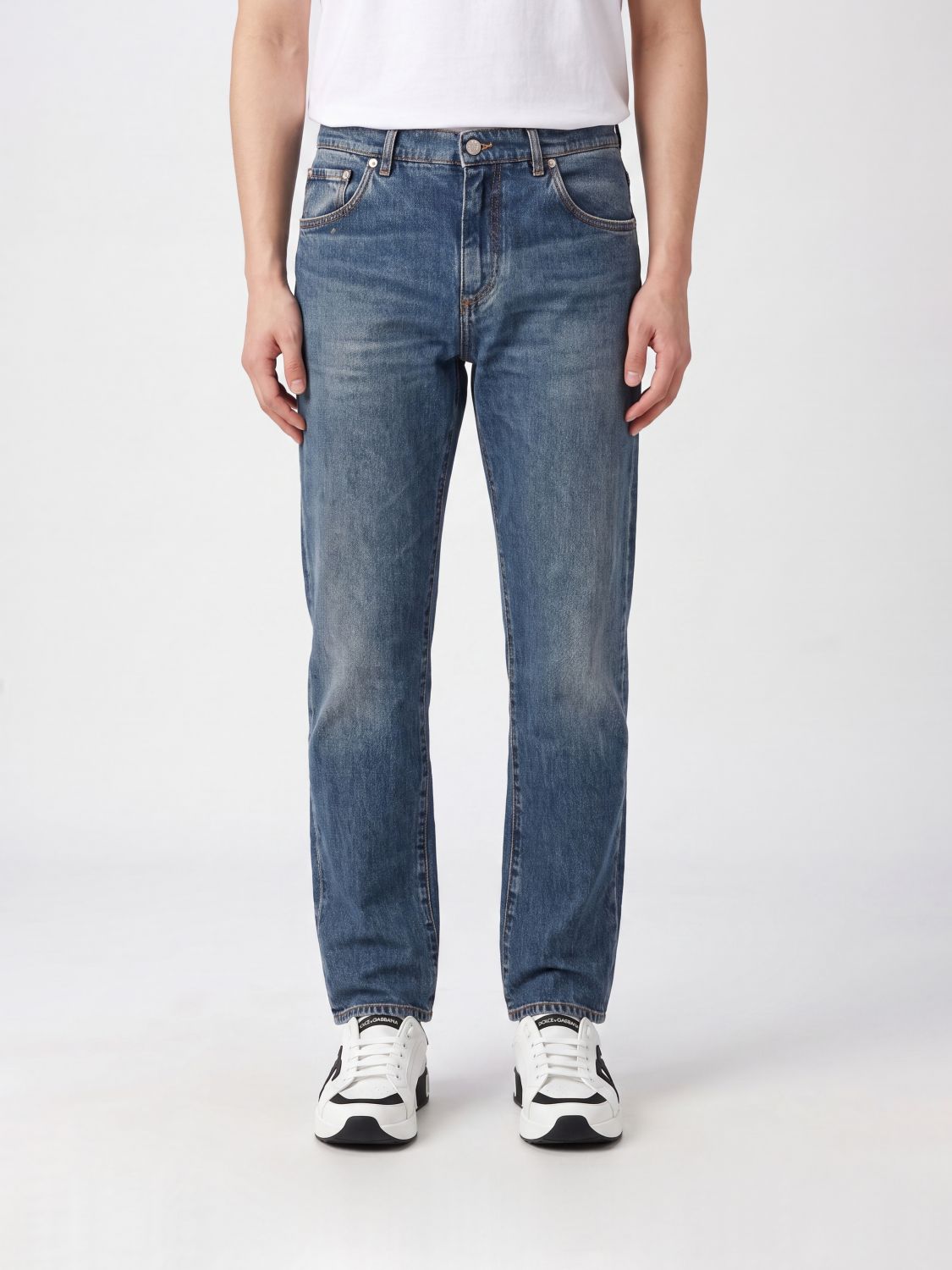 DOLCE & GABBANA Pants Men color Multicolor