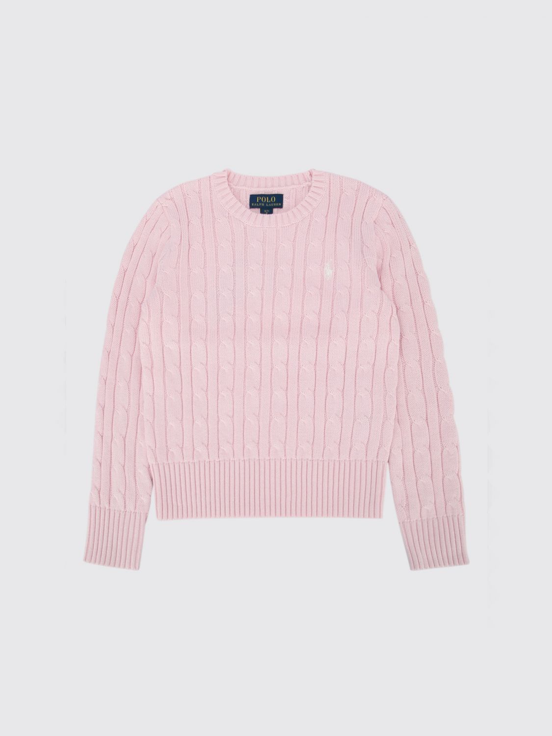 POLO RALPH LAUREN Jungen-Pullover aus Baumwolle mit Rundhalsausschnitt und Pony-Logo