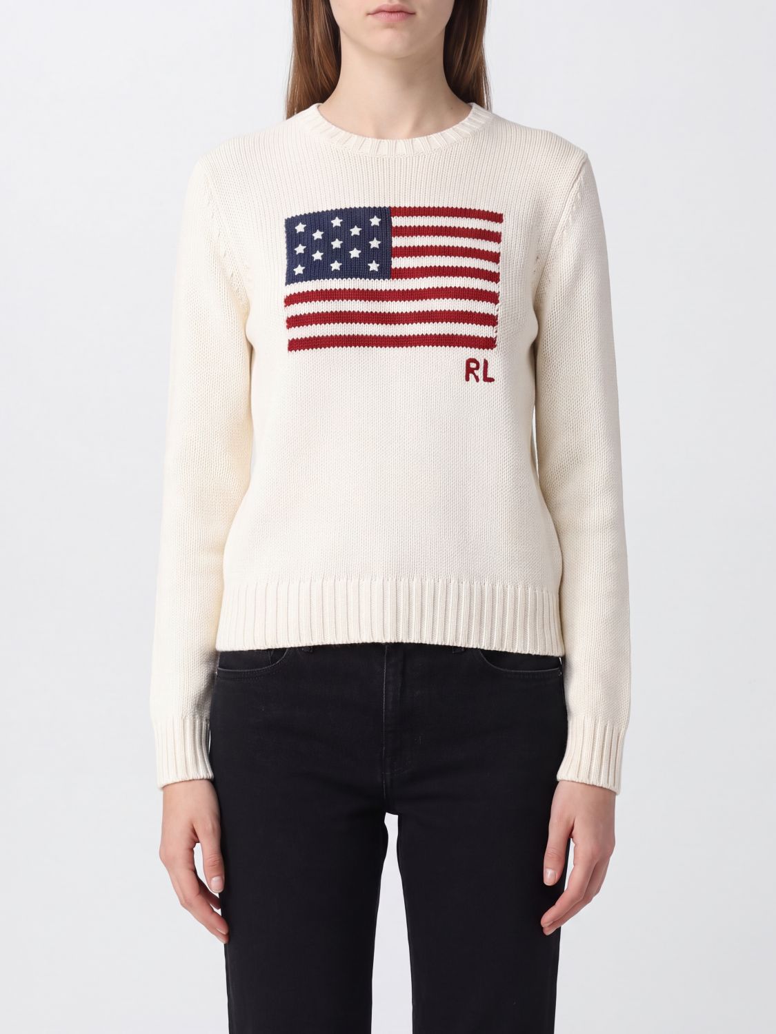 Polo Ralph Lauren Sweater Woman Color White