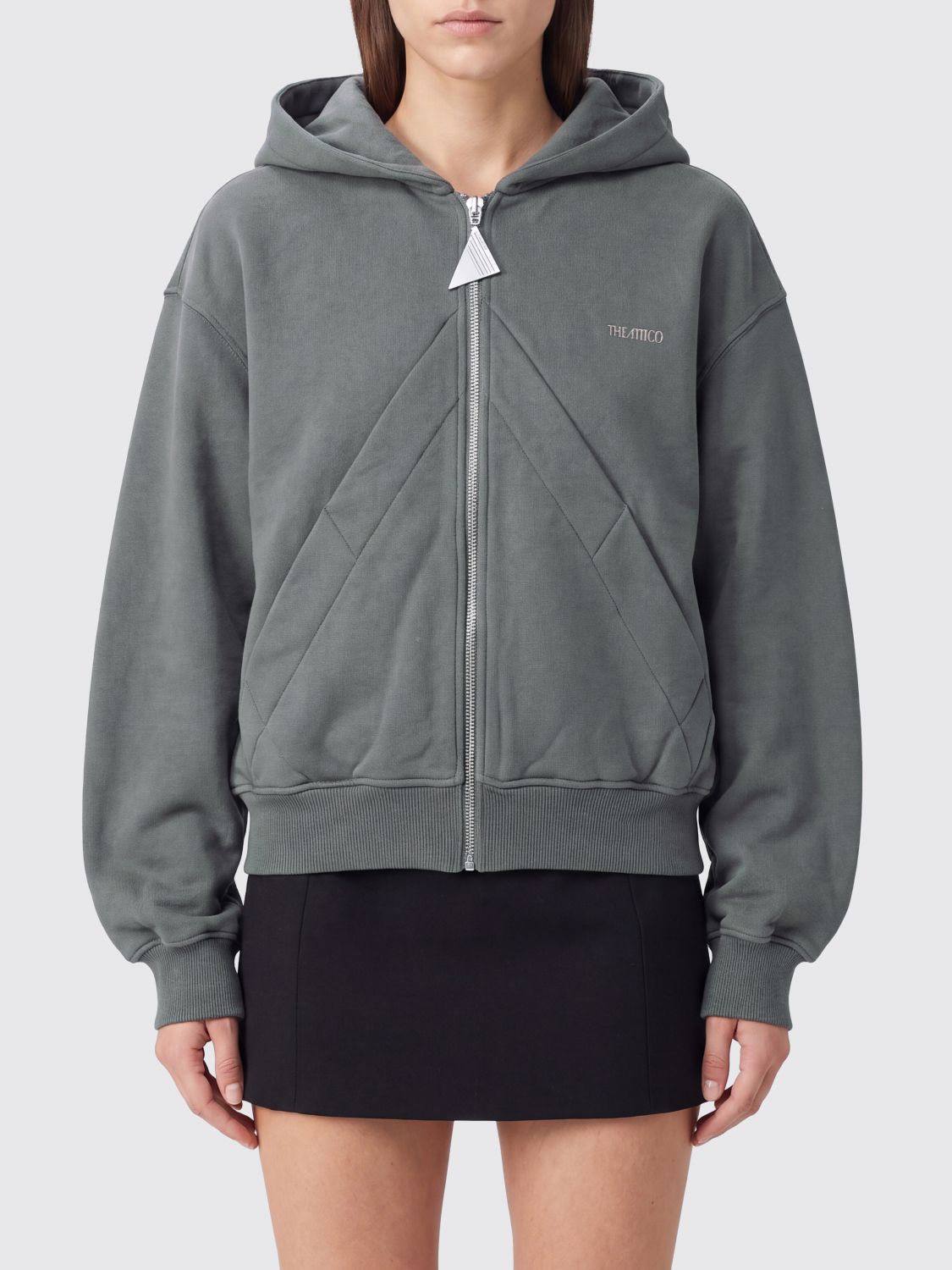 THE ATTICO Felpa Donna colore Verde