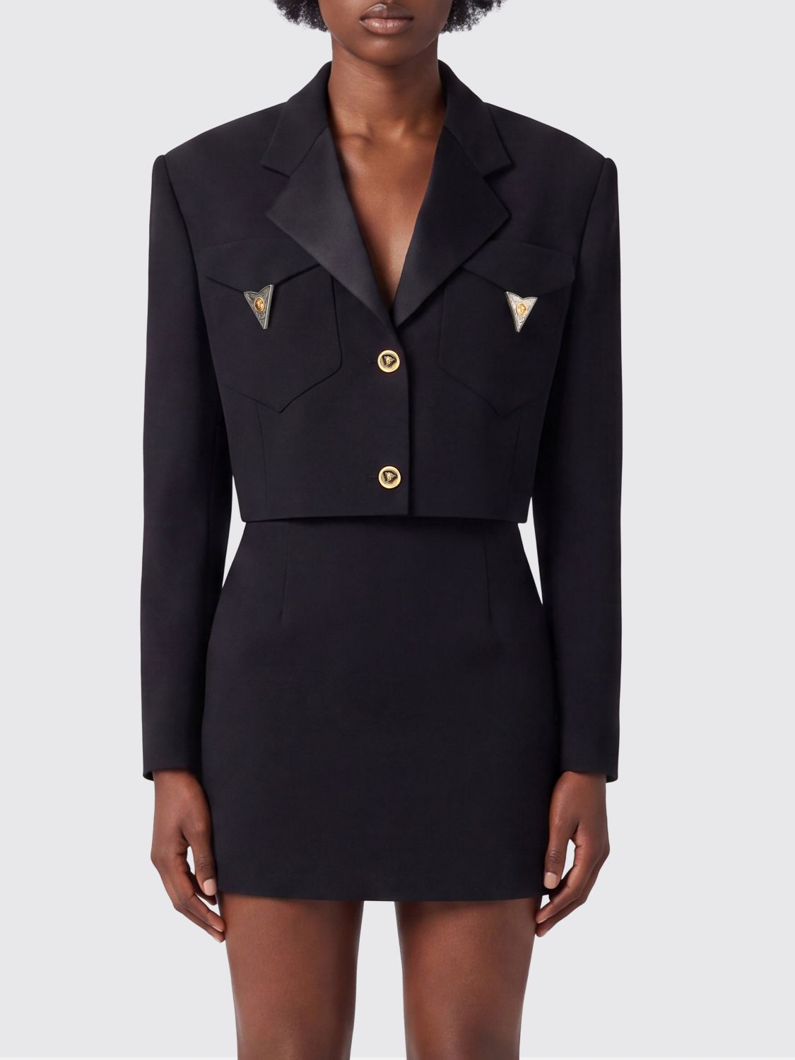 VERSACE Giacca Donna colore Nero