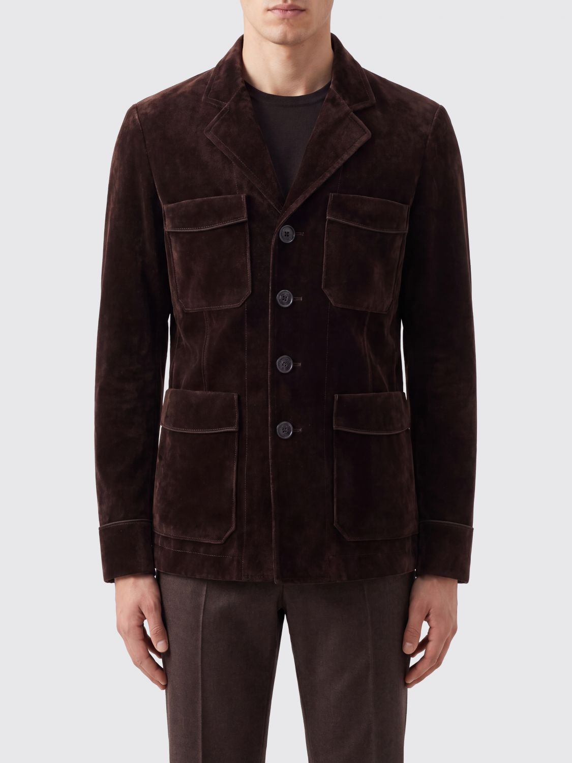 TOM FORD Jacket Men color Brown