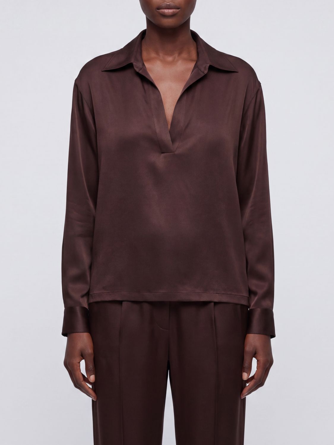TOM FORD Top Woman color Coffee