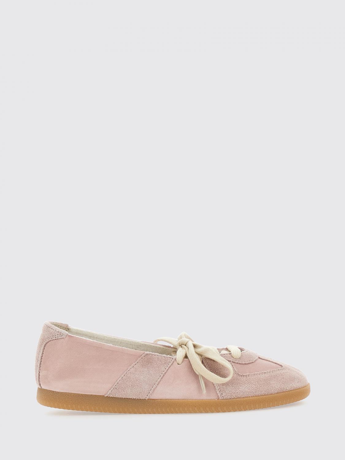 MAISON MARGIELA Replica Lambskin and Suede Ballet Flats