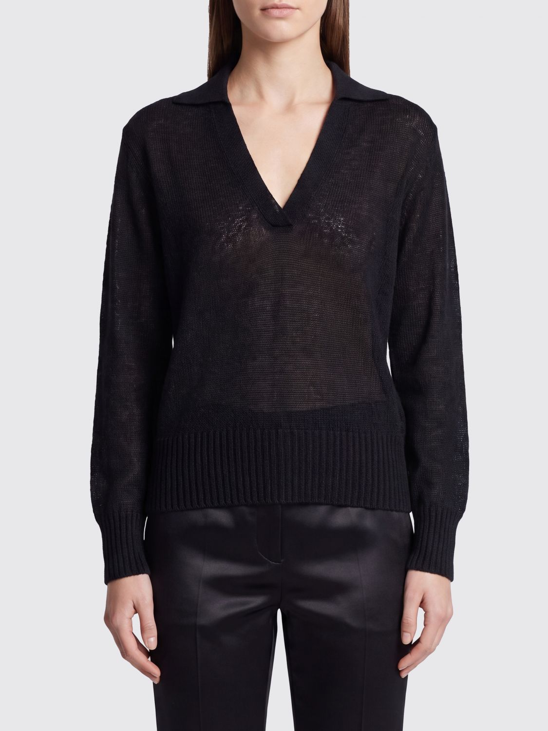 TOM FORD Polo Shirt Woman color Black