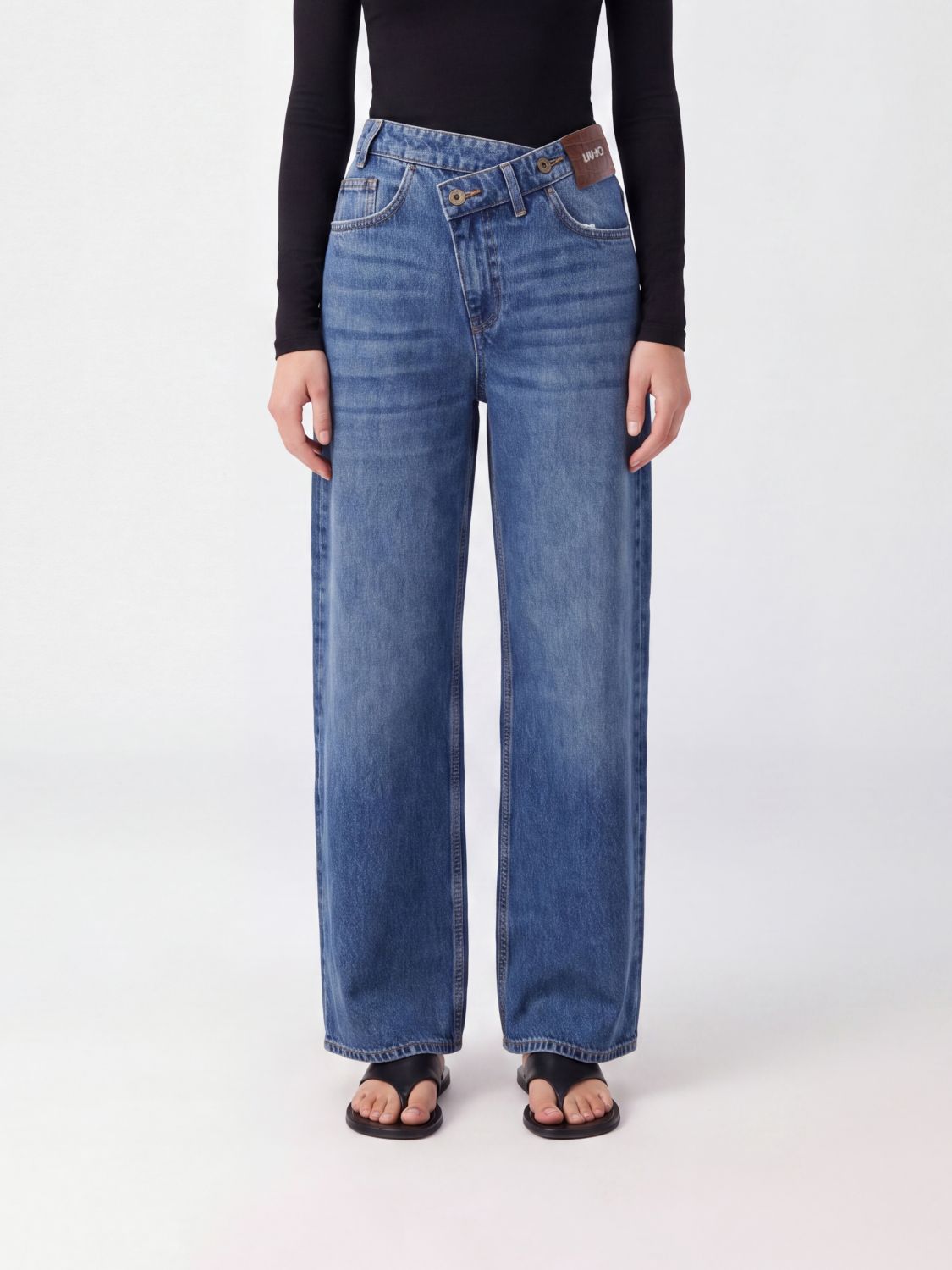 LIU JO Jeans Woman color Denim
