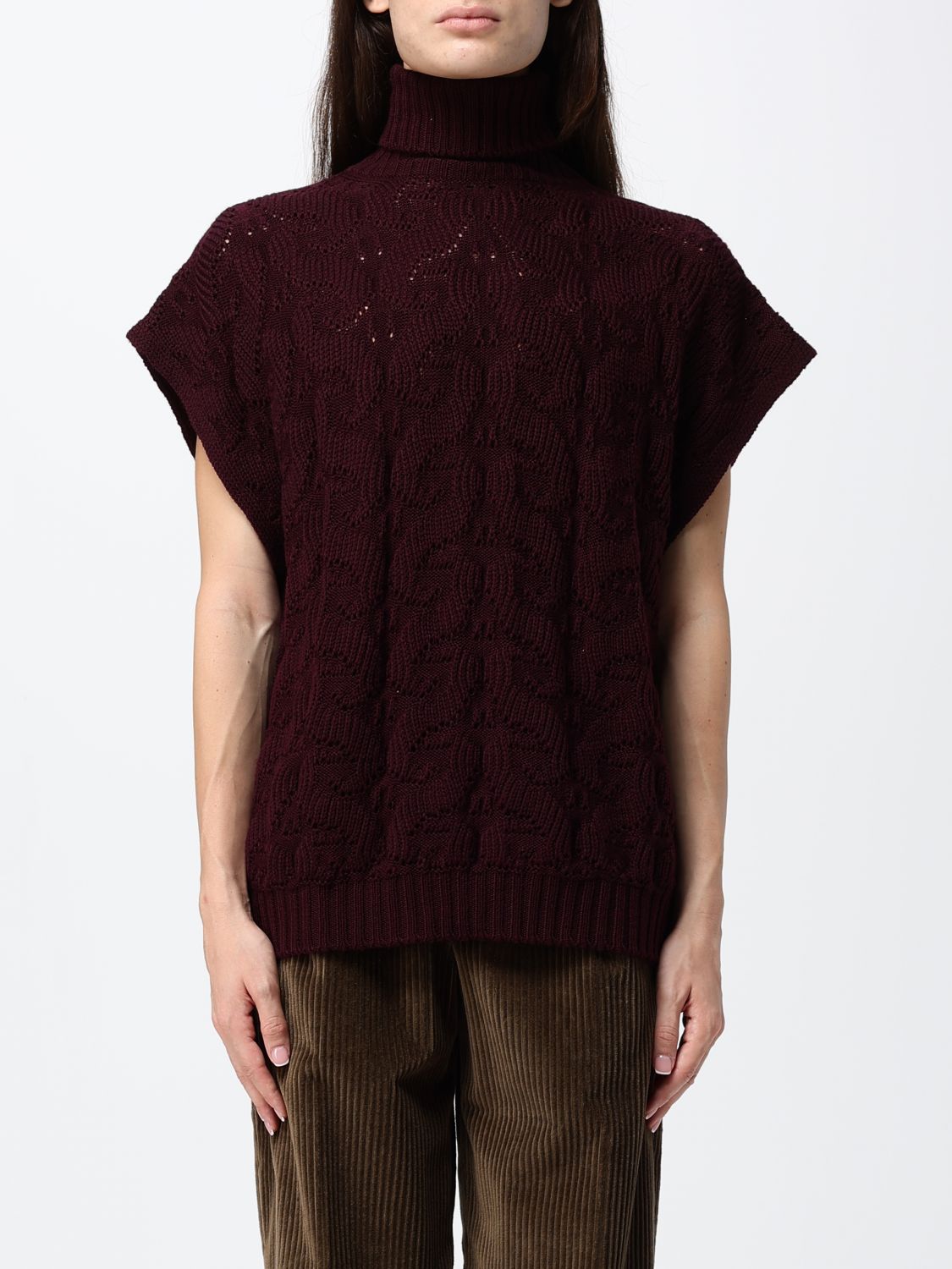 ETRO Sweater Woman color Burgundy