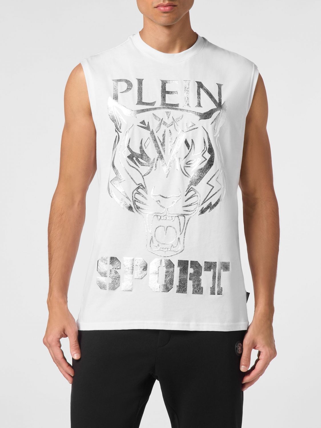 PLEIN SPORT Canotta Uomo colore Bianco