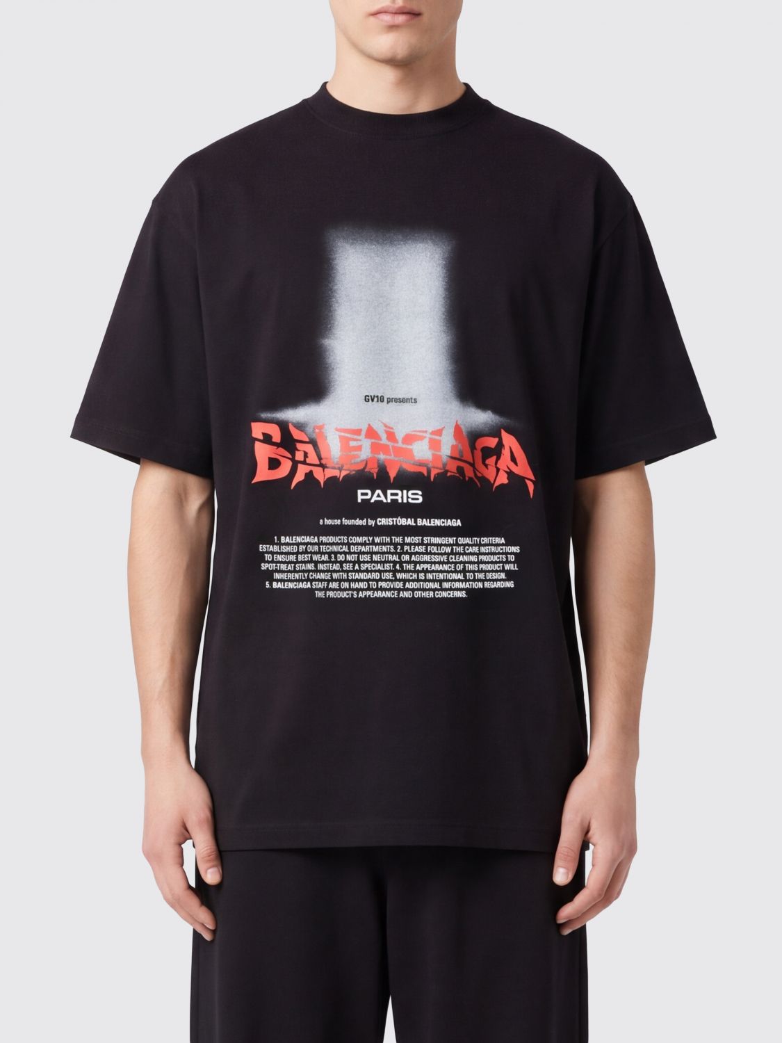 BALENCIAGA T-Shirt Herren Farbe Schwarz