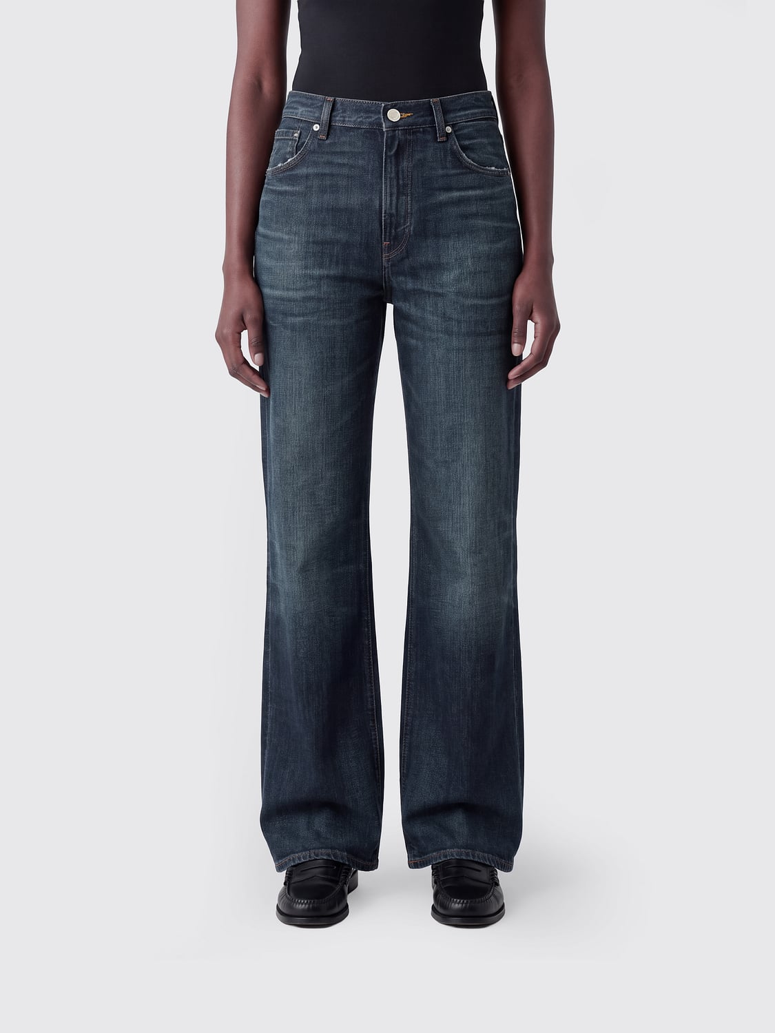 HAIKURE Jeans Donna colore Denim