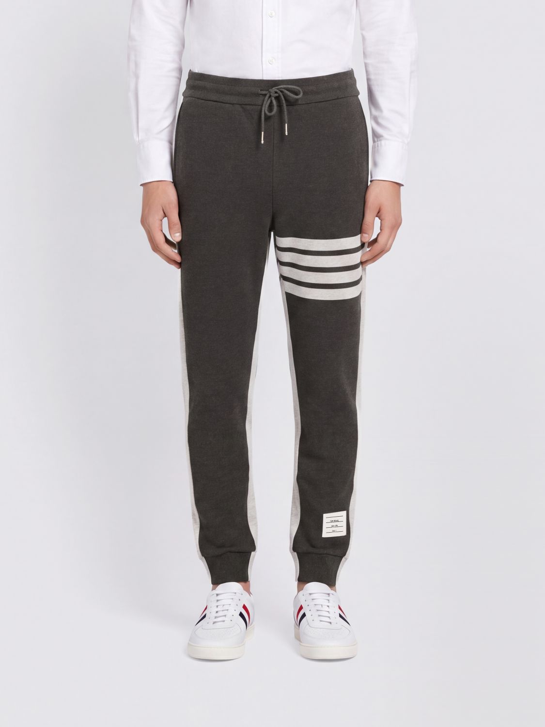 THOM BROWNE Pants Men color Grey