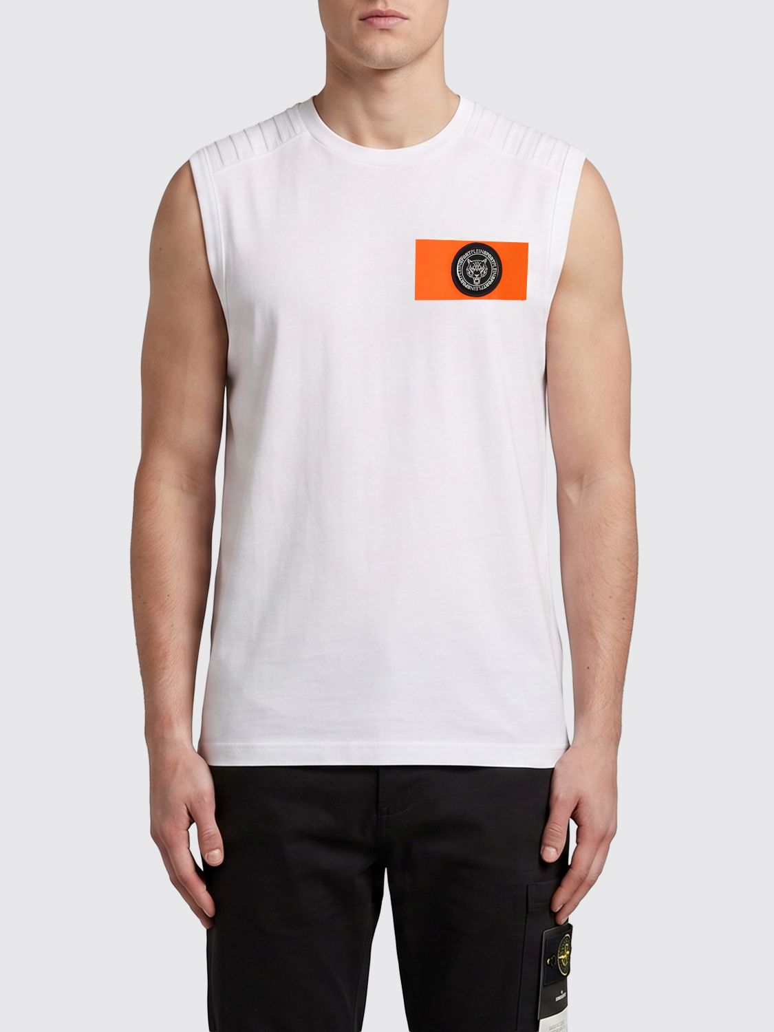 PLEIN SPORT Canotta Uomo colore Bianco
