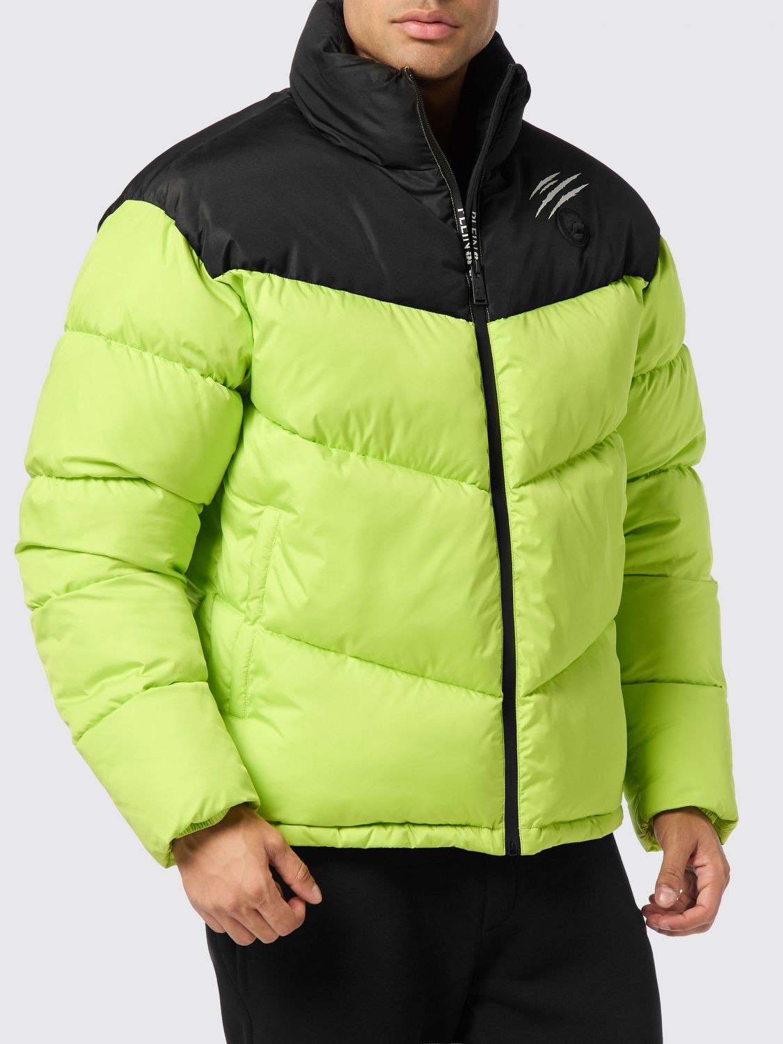 PLEIN SPORT Jacke Herren Farbe Grün