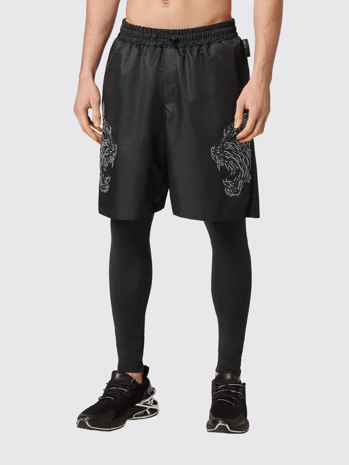 PLEIN SPORT Pantaloni Uomo colore Nero