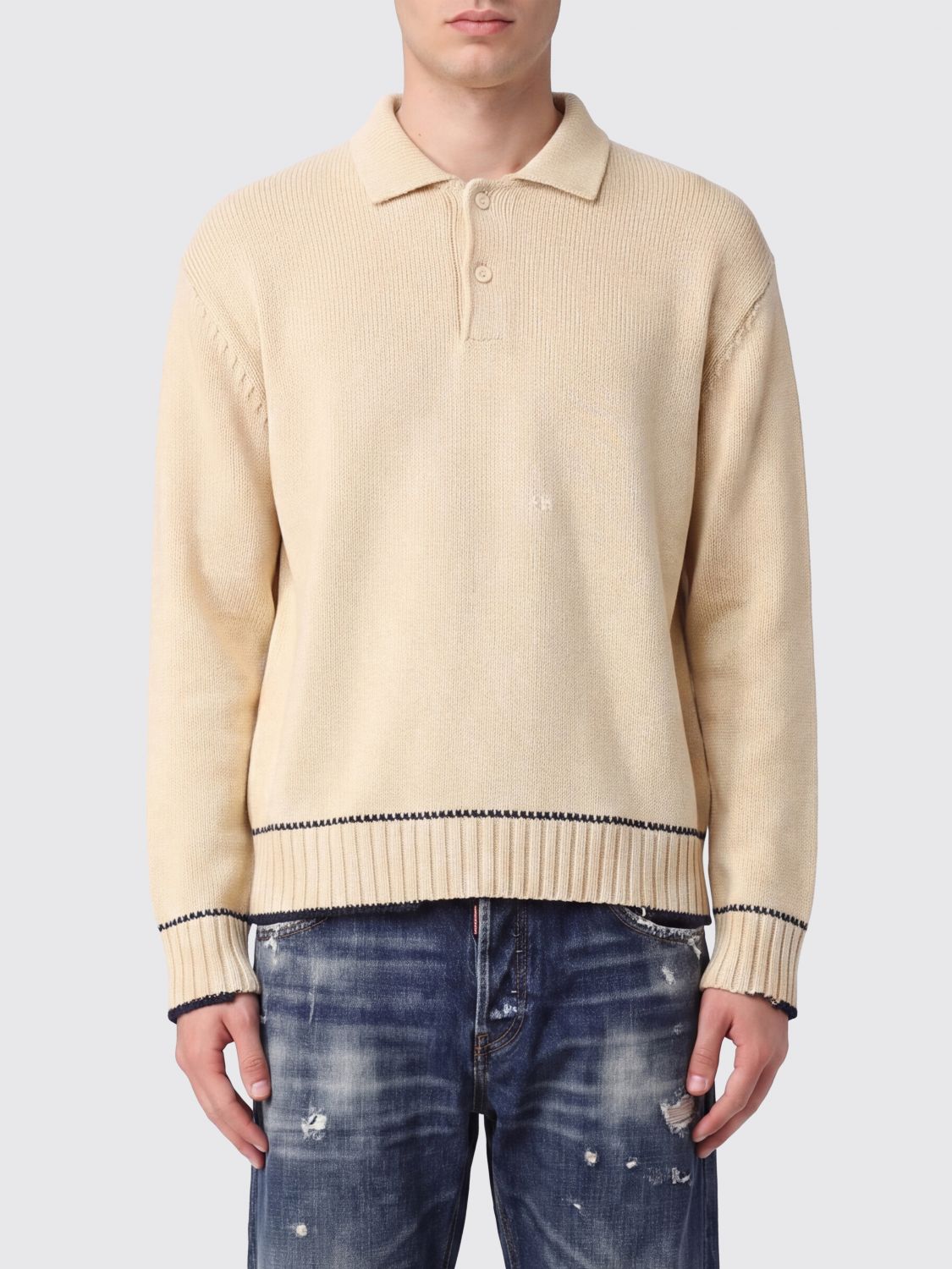 GOLDEN GOOSE Sweater Men color White