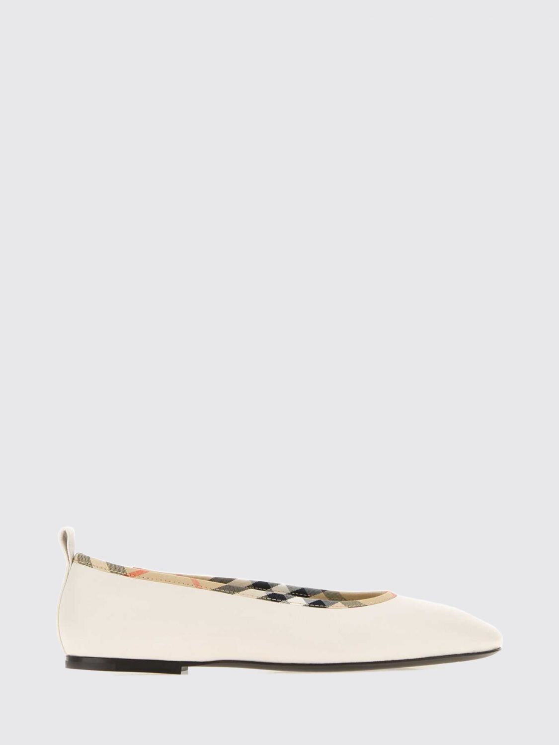 BURBERRY Ballet Flat Woman color Beige
