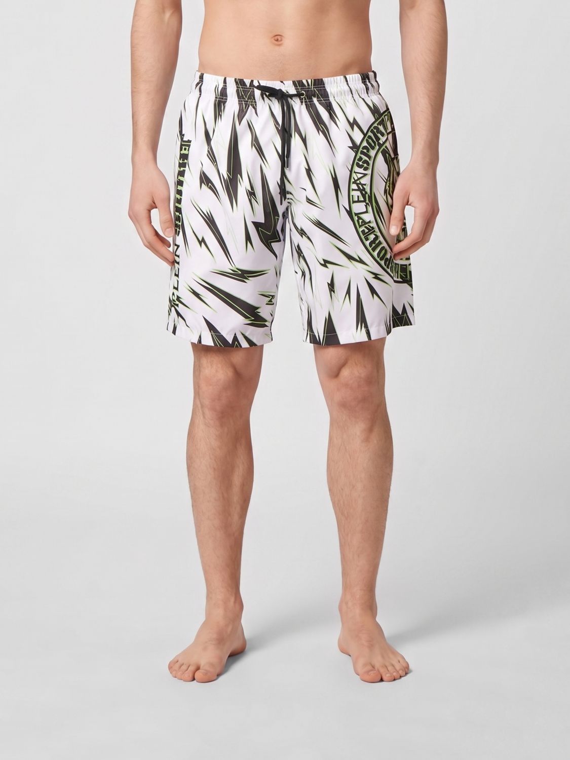 PLEIN SPORT Pantaloncini Uomo colore Bianco