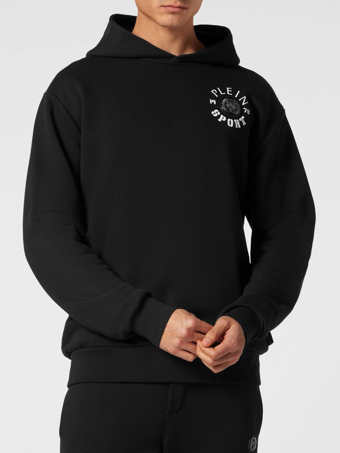 PLEIN SPORT Felpa Uomo colore Bianco