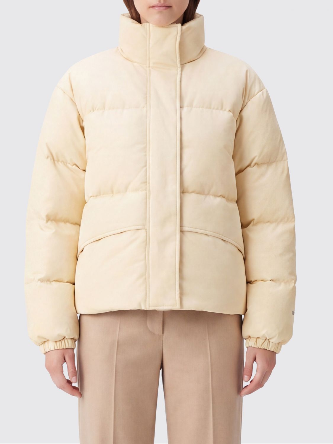 JIL SANDER Jacket Woman color Beige