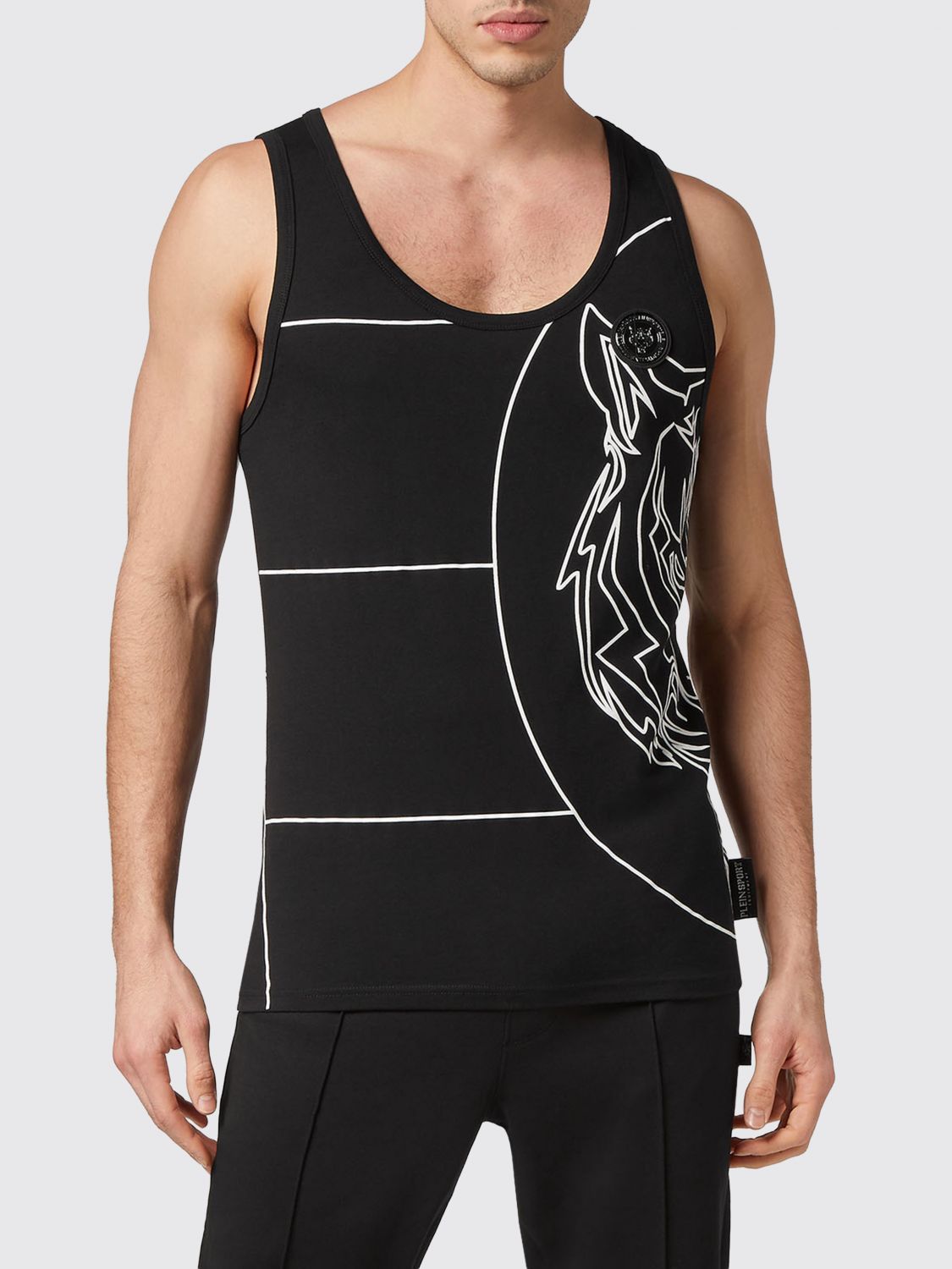 PLEIN SPORT Canotta Uomo colore Bianco 1