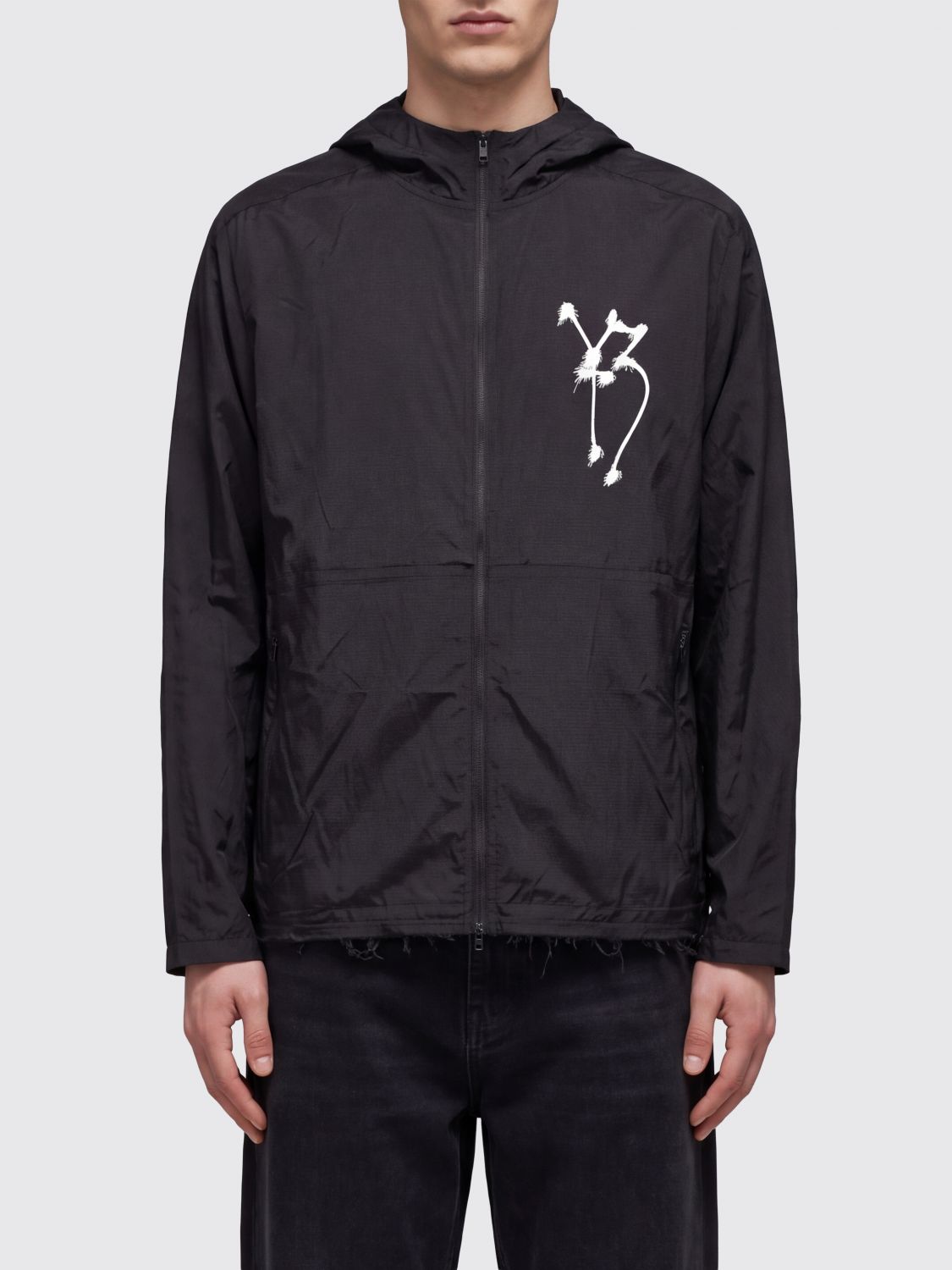 Y-3 Jacket Men color Black