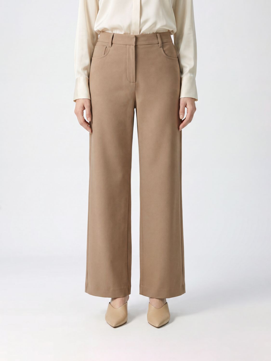 'S MAX MARA Pants Woman color Beige