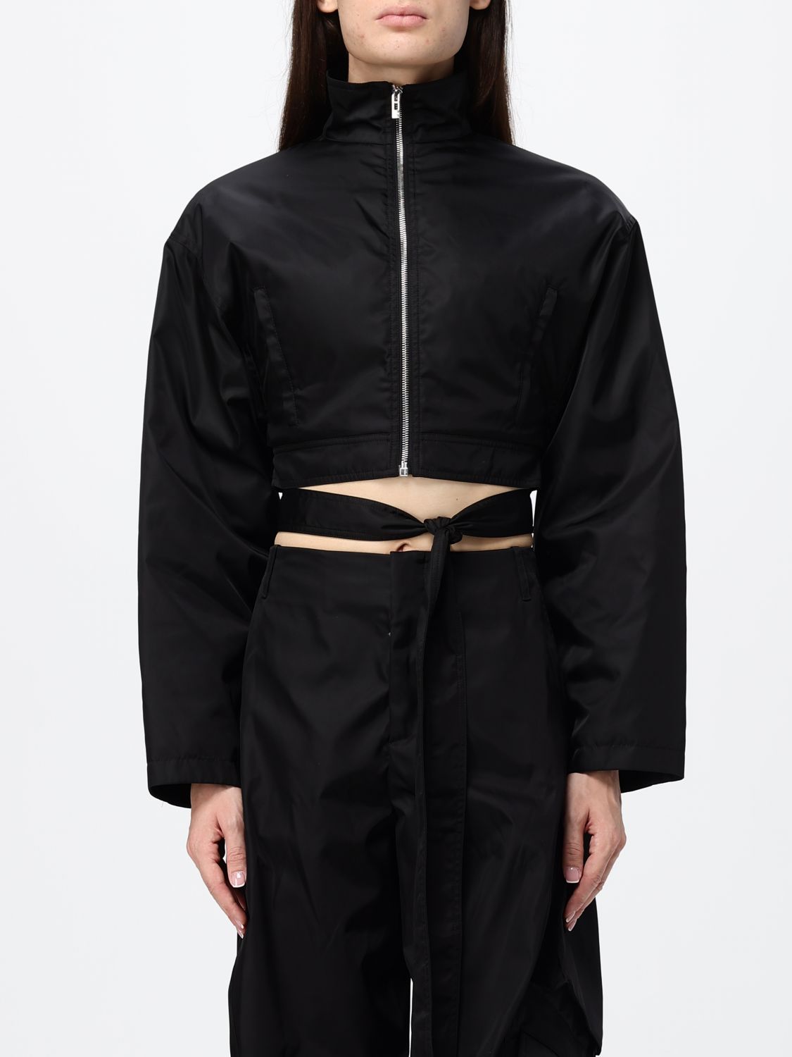 ALAÏA Jacket Woman color Black