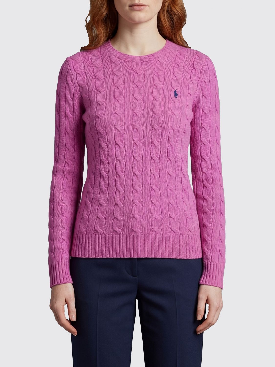 POLO RALPH LAUREN Sweater Woman color Pink