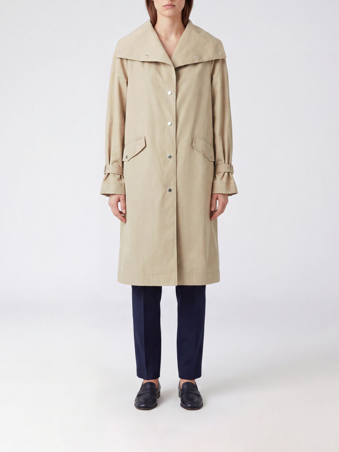 TOTEME Jacket Woman color Beige